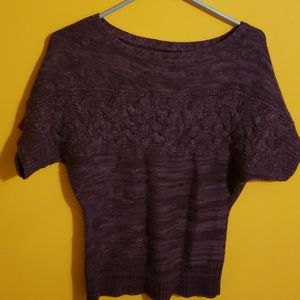 The Limited purple sweater